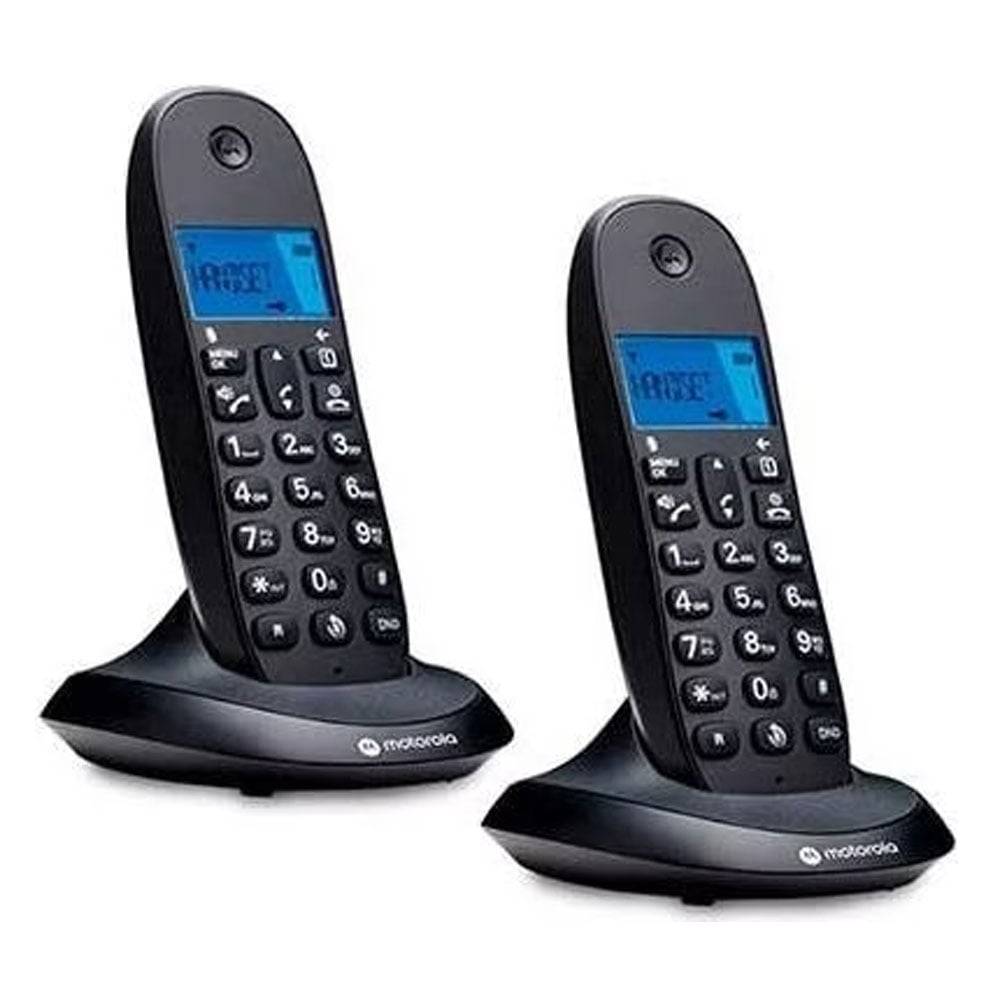 Motorola C1002CB+ DECT-Schnurlostelefon schwarz