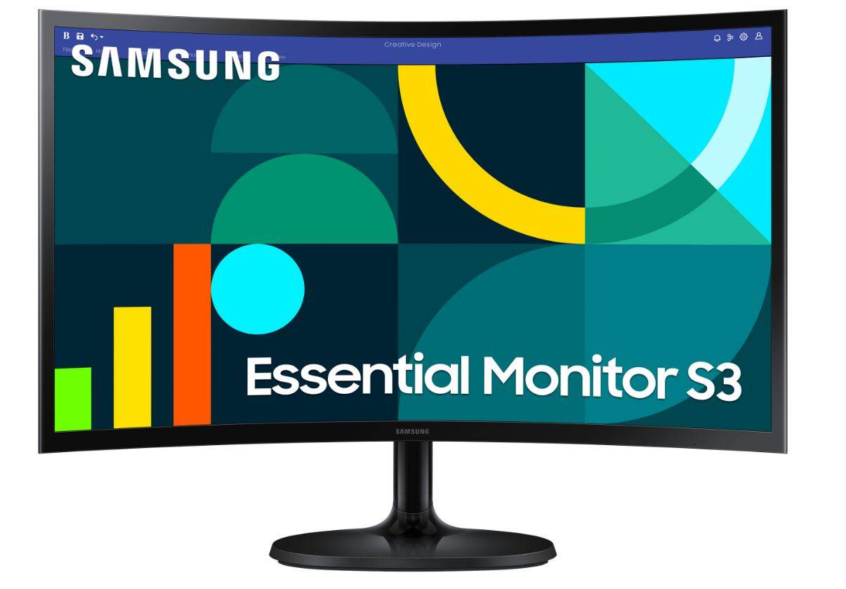 Samsung S36GD 24'' (60,96cm) Curved Monitor schwarz 1920x1080 1xHDMI / 1xVGA (LS24D364GAUXEN)