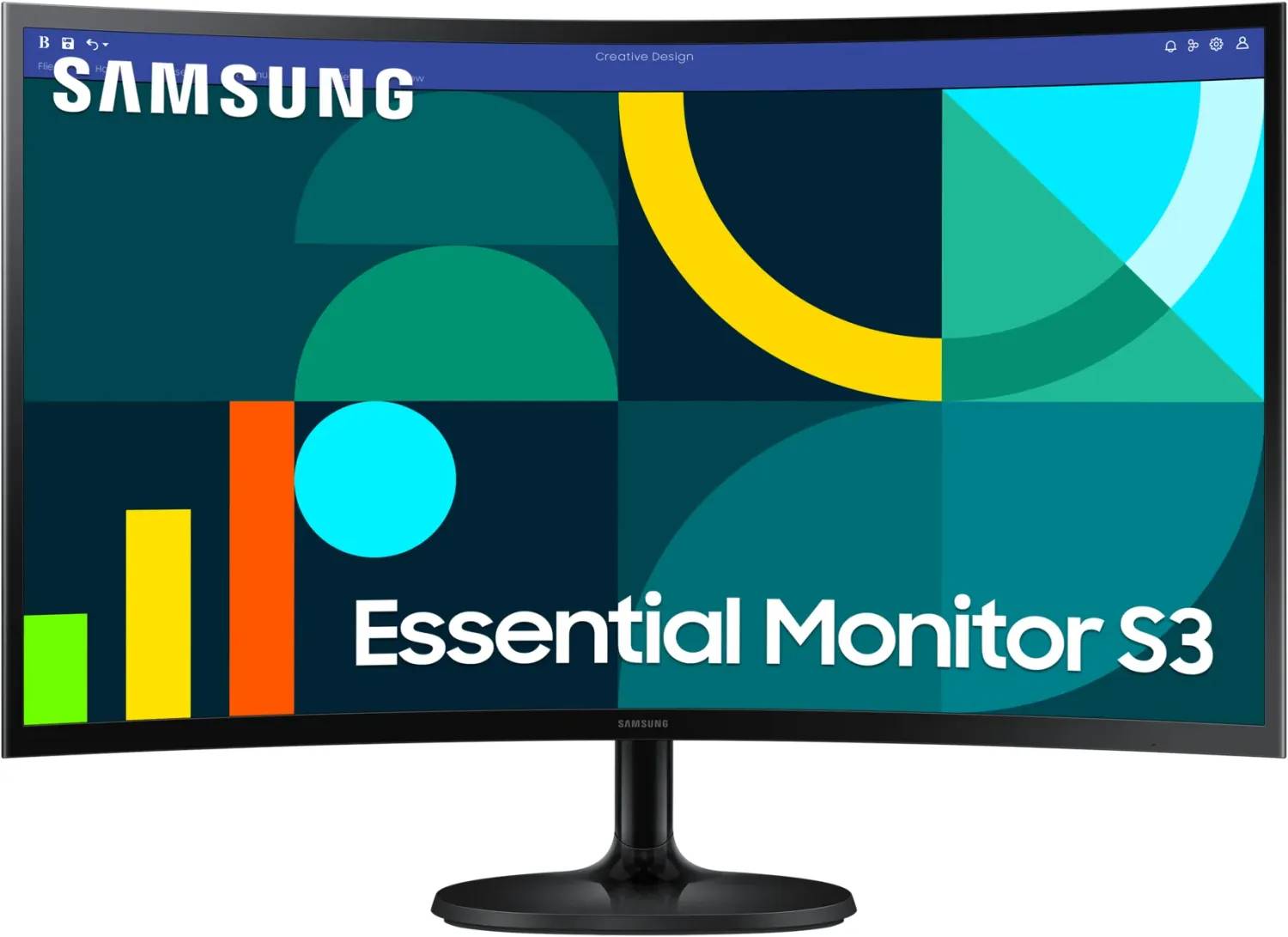 Samsung S36GD 68,6 cm (27") Curved Monitor 1920 x 1080 Pixel Full HD LCD 4 ms Schwarz