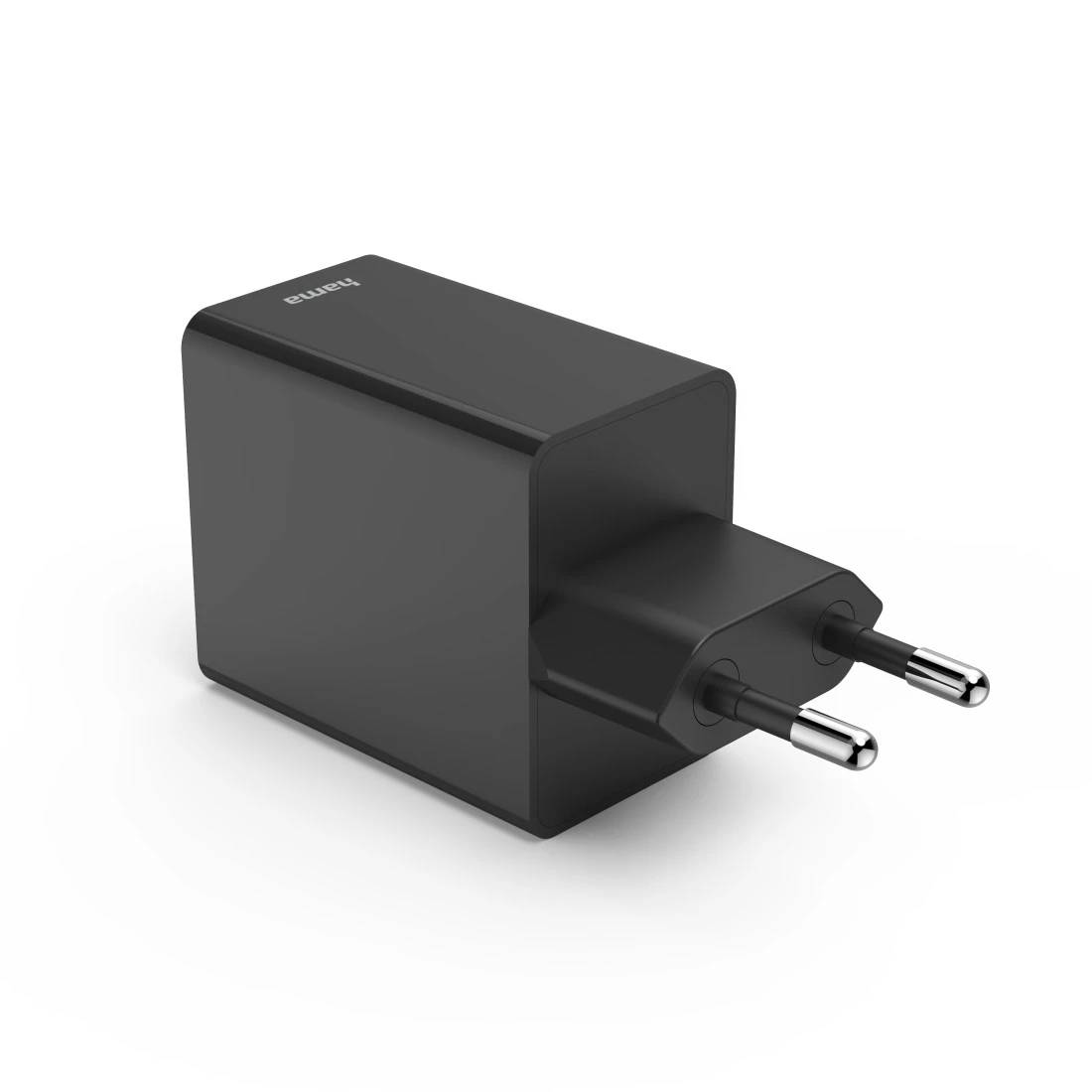 Hama Schnellladegerät 1x USB-C PD 3x USB-A Mini-Ladegerät 35W Schwarz USB Ladegerät - Schnellladegerät