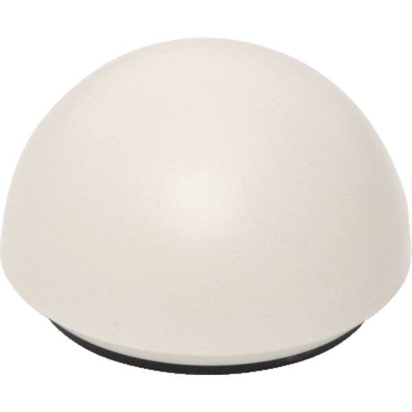 Magnet 30mm Haftkraft 0,6kg weiß Halbkugel recycelter Kunststoff 10 Stück