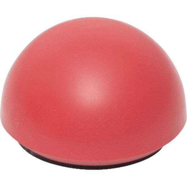 Magnet 30mm Haftkraft 0,6kg rot Halbkugel recycelter Kunststoff 10 Stück