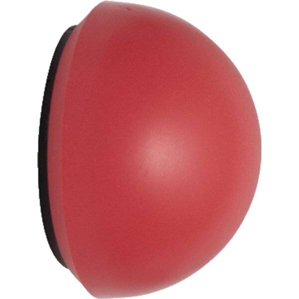 Magnet 30mm Haftkraft 0,6kg rot Halbkugel recycelter Kunststoff 10 Stück