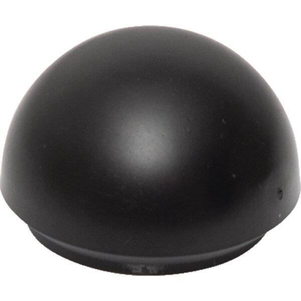 Magnet 30mm Haftkraft 0,6kg schwarz Halbkugel recycelter Kunststoff 10 Stück