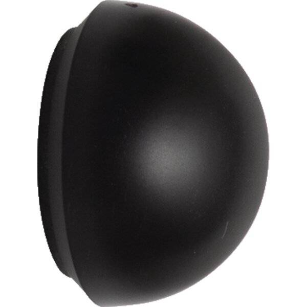 Magnet 30mm Haftkraft 0,6kg schwarz Halbkugel recycelter Kunststoff 10 Stück