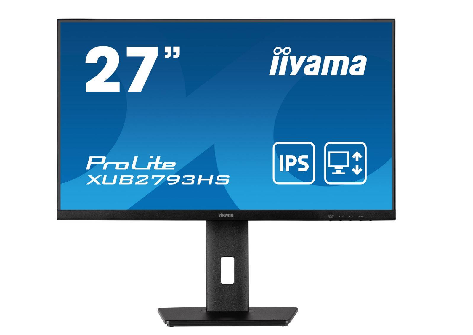 iiyama ProLite XUB2793HS 27'' 16:9 Full HD IPS Display schwarz 69cm (27''), 1920 x 1080 IPS 100Hz, 1ms, DisplayPort, HDMI,