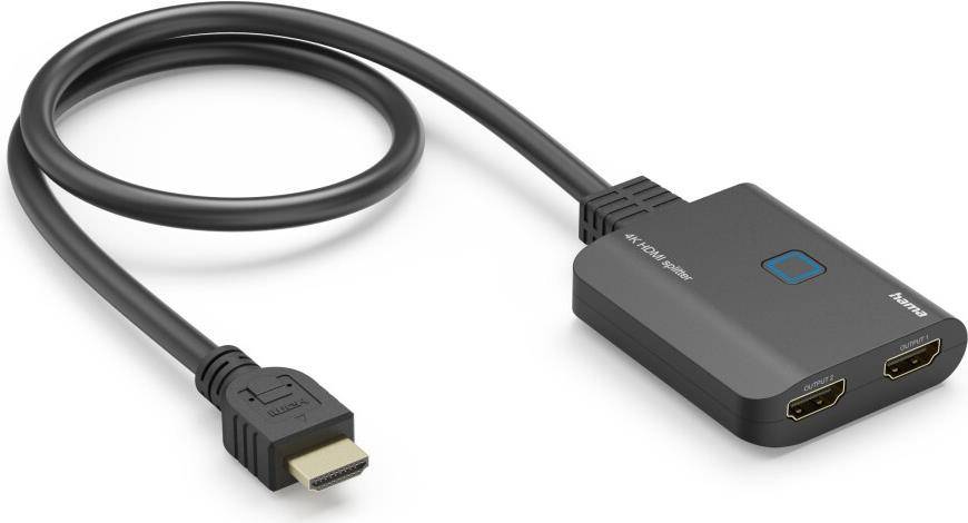 Hama 4K-HDMI™-Splitter, 1 In 2 Out (00205284)