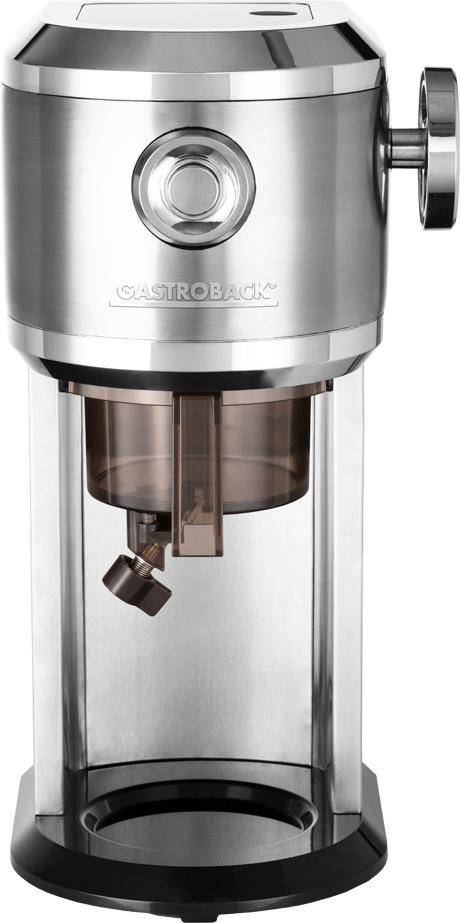 Gastroback Design Ice Shaver Eiszerkleinerer 0,2 l Edelstahl 35 W Elektro (42905)