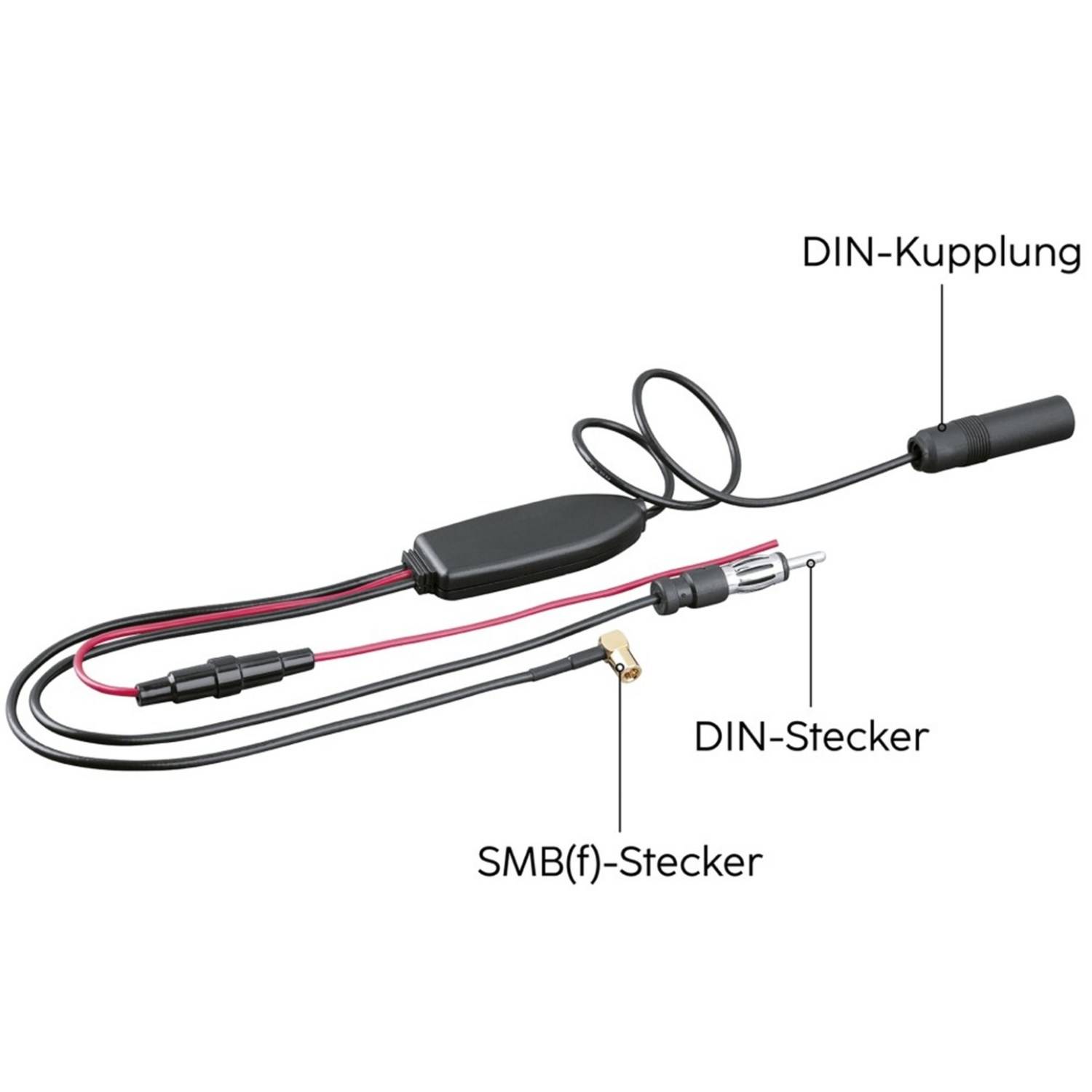 Antennensplitter AM/FM + DAB SMB (f)