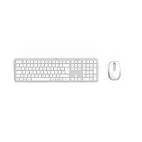 HAMA - Multi-Device-Tastatur-Maus-Set WKM-550 kabellos Funk/BT WS QWERTZ - Desktop - 1.600 dpi