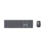 Kabelloses Tastatur- und Mausset auf weißem Hintergrund.