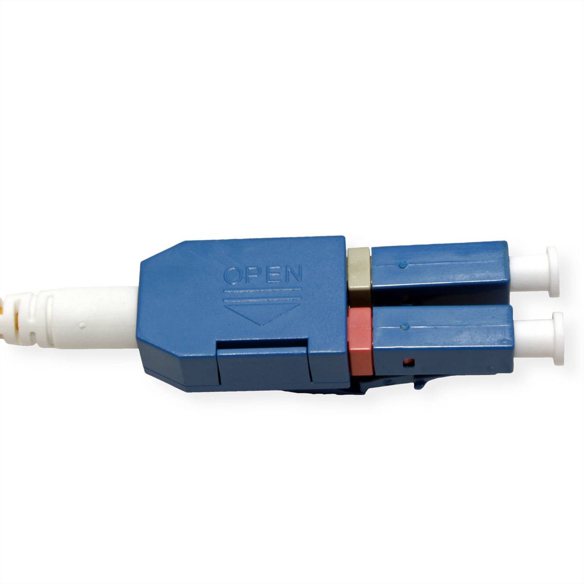 ROLINE LWL-Kabel duplex 9/125µm OS2, LC/LC, UNIBOOT, gelb, 3 m