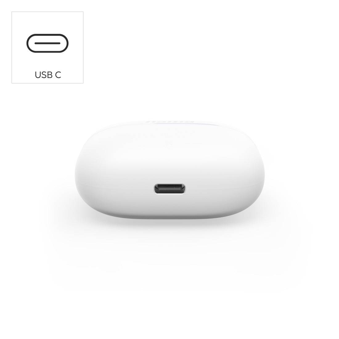 HAMA Kabellose Kopfhörer, Freedom Light II, TWS Earbuds, Weiß