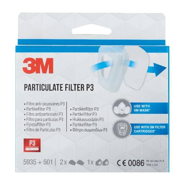 Partikelfilter FFP3 5935PRO2 2Paar +1 Paar Halter