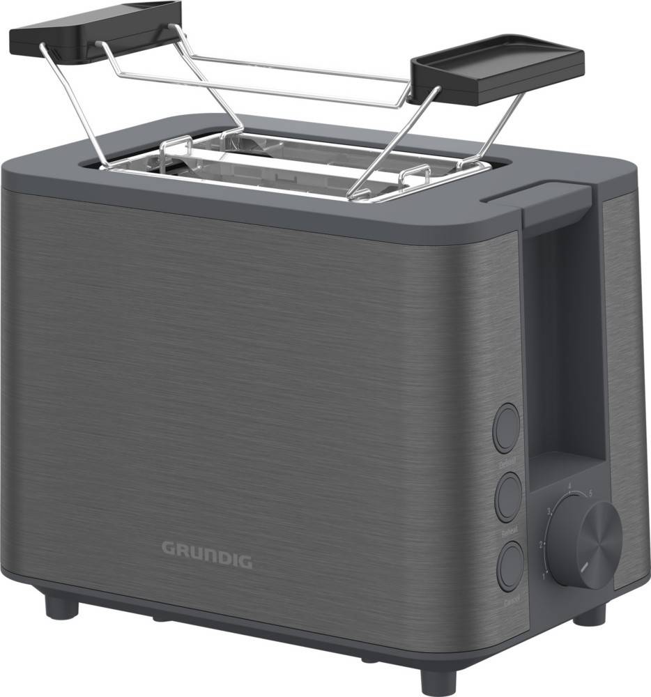 Grundig Toaster TA 7340 Dark Inox
