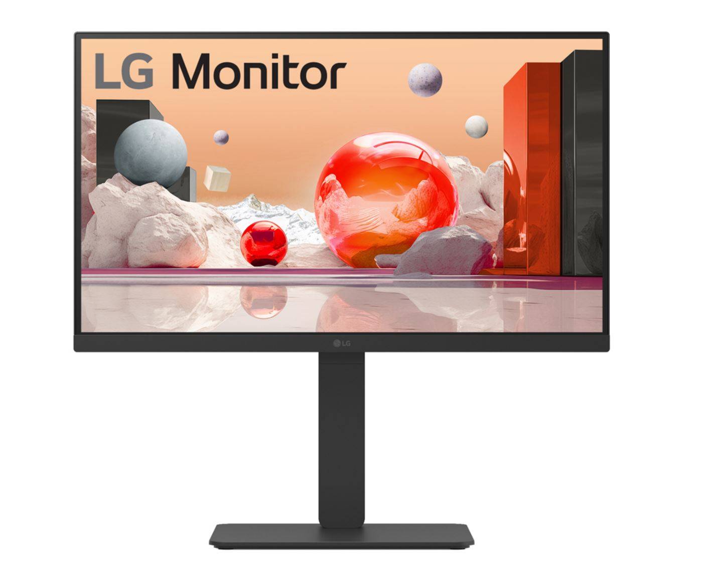 LG 24BA850-B.AEU 60.47 cm (23.8'') FHD 16:9 IPS HDMI/DP/USB-C Monitor LS Pivot 100Hz [Energieklasse D](24BA850-B)