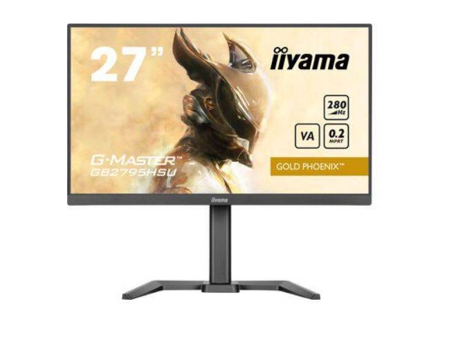 iiyama 27'' Fast VA Gaming, G-Master Gold Phoenix, FreeSync Premium, 1920x1080@280Hz, 300cd/m², 4000:1, HDMI,