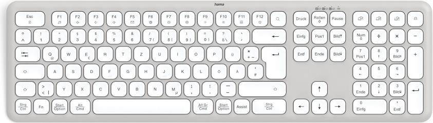 Hama Multi-Device-Tastatur WK-550 kabellos Funk u
