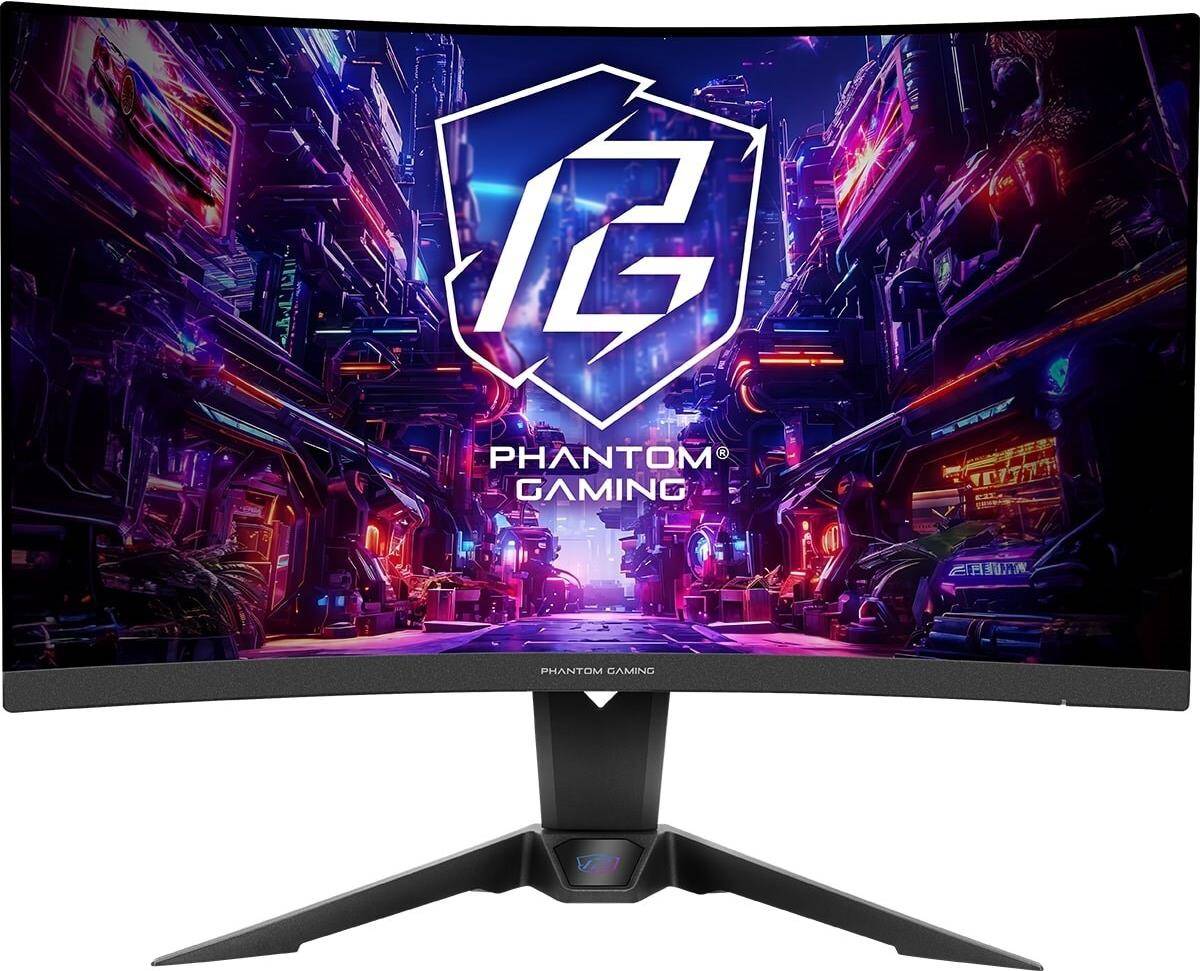 ASRock 68,5cm PG27QRT2A 16:9 HDMI/DP curved 180Hz QHD Multimedia-Technik TFT-Monitore