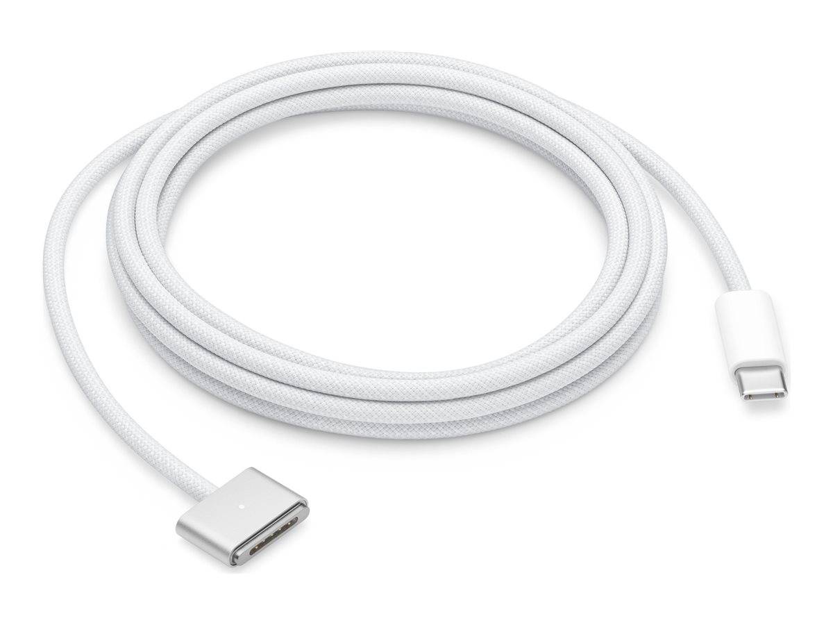 Apple USB-C auf MagSafe 3 Kabel Silber MW613ZM/Amagnetisch - 2 m - Silber