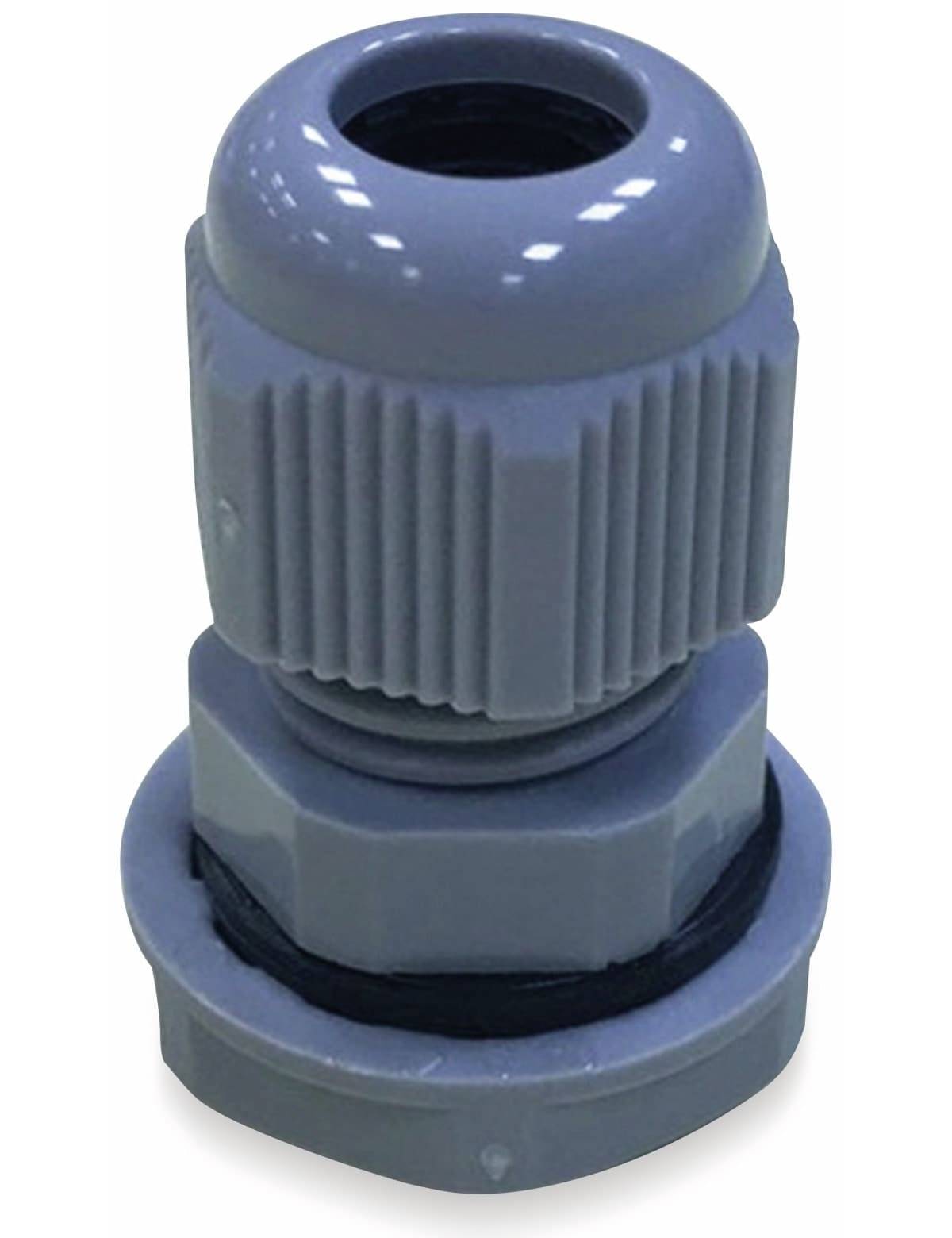 KSS Kabelverschraubung, PG-11, Silber-Grau, 5 bis 10