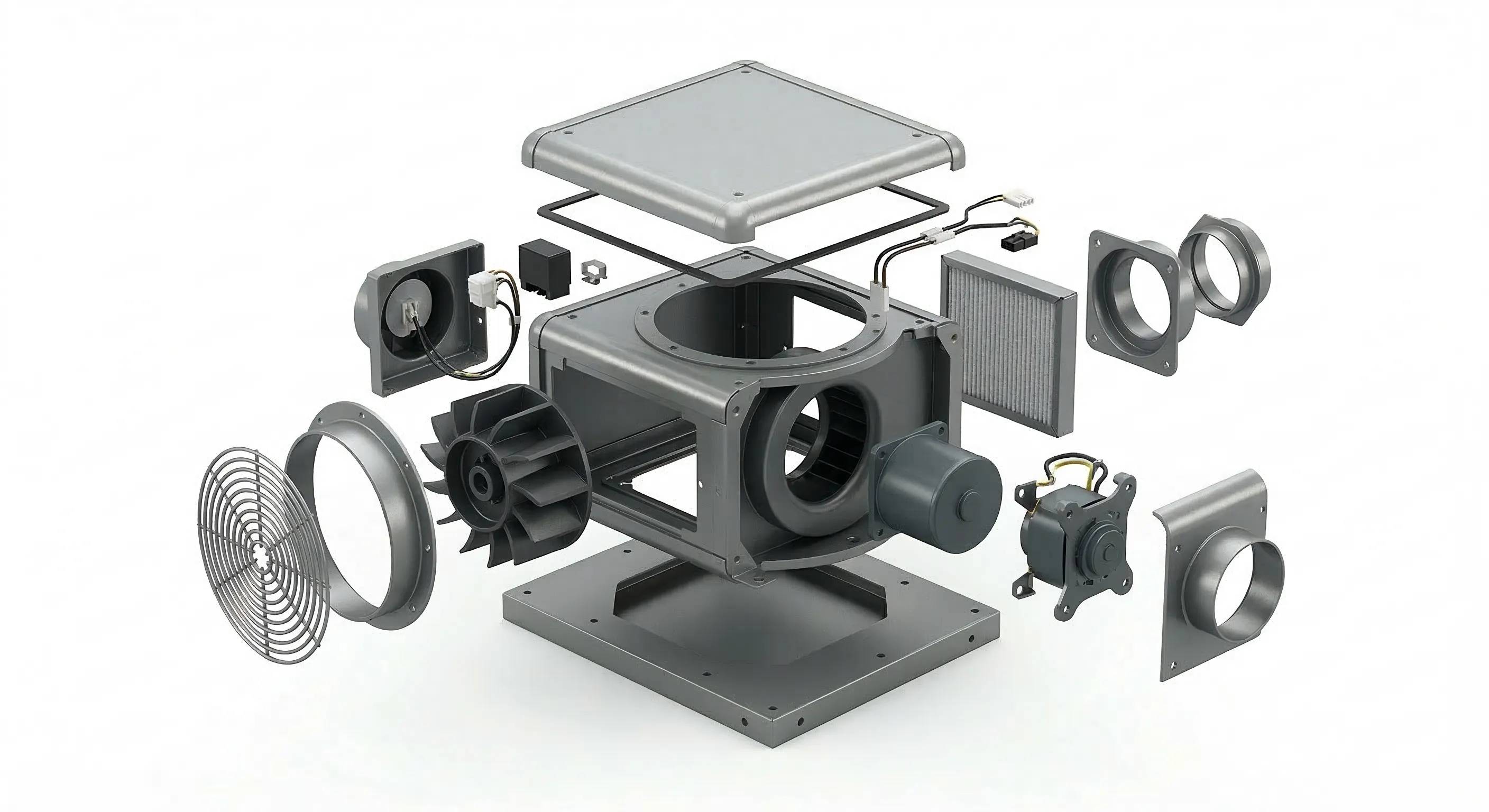 Systemair DKEX 280-4, ATEX Radialvent. - 19966