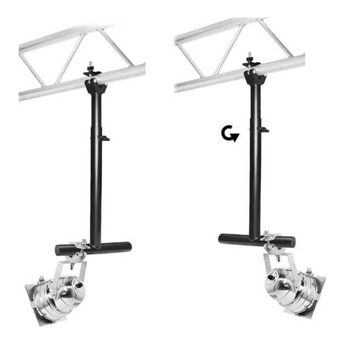 GUIL TTL-01/N - Mehrzweck-Teleskoparm (T-förmig | max. 100 kg Tragfähigkeit | 4 einstellbare Positionen)