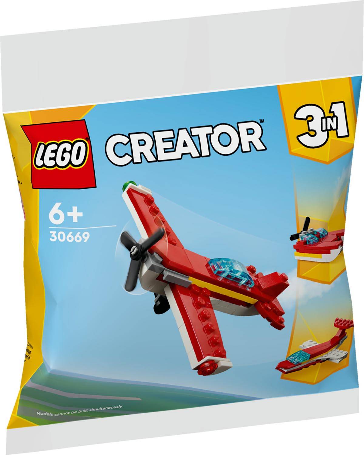 LEGO® 30669 Creator - Legendärer roter Flieger (Recruitment Bag)