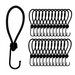 25 Stk. Spanngummi 13cm Expander mit Haken 5mm Universal Ladungssicherung für Planen und Anhängernetz 25 Stk. Spanngummi 13cm Expander mit Haken 5mm Universal Ladungssicherung für Planen und Anhängernetz