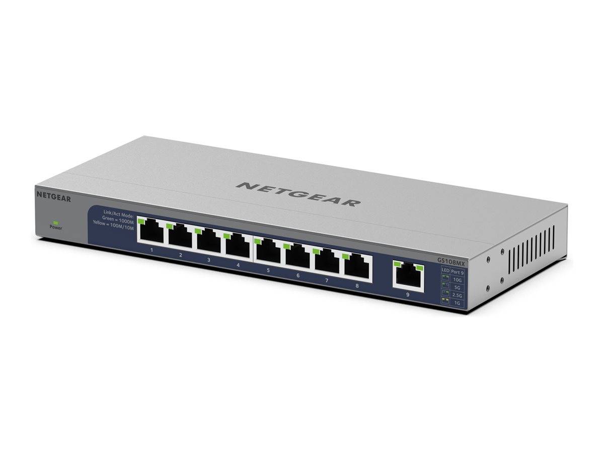 NETGEAR Switch 8x GE GS108MX unmanaged
