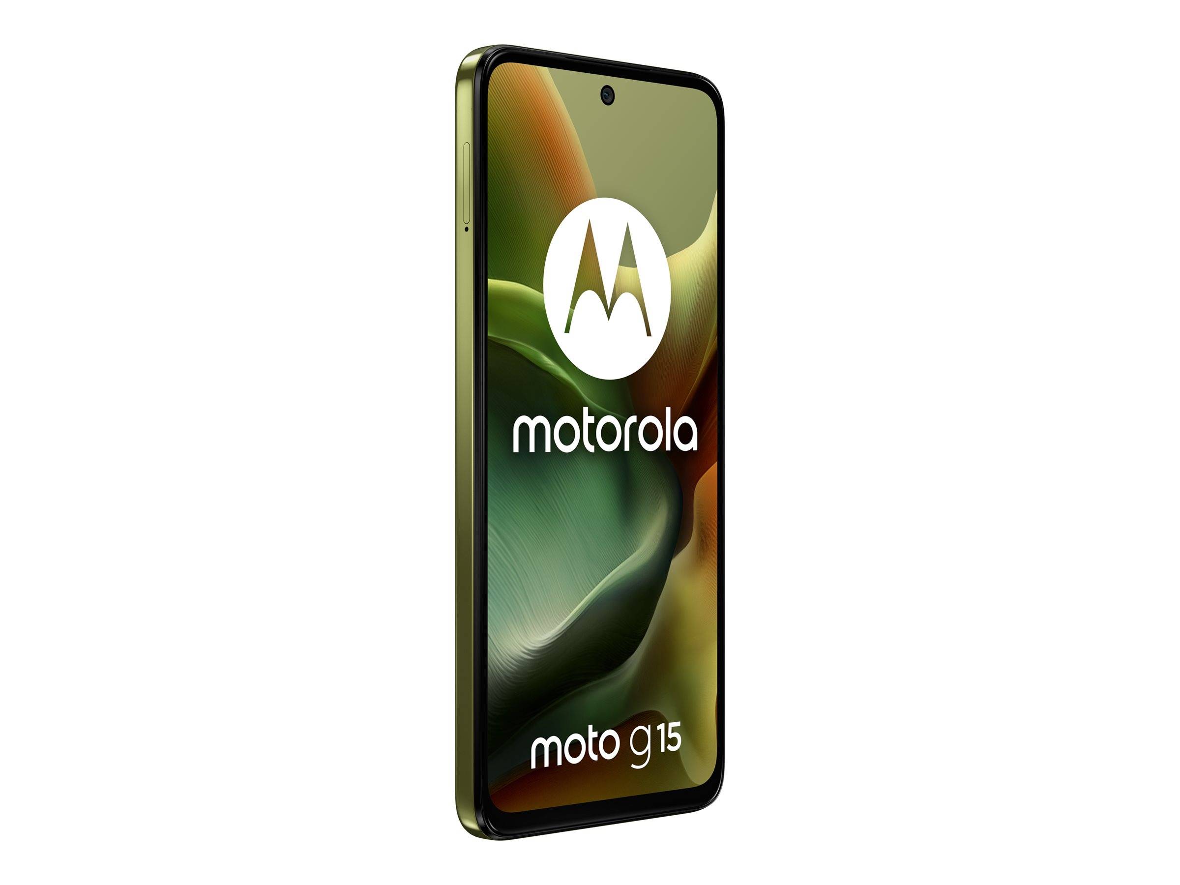 Motorola Moto G15 - 4G Smartphone - Dual-SIM - RAM 4 GB / Interner Speicher 128 GB - microSD slot - LCD-Anzeige - 6.72""