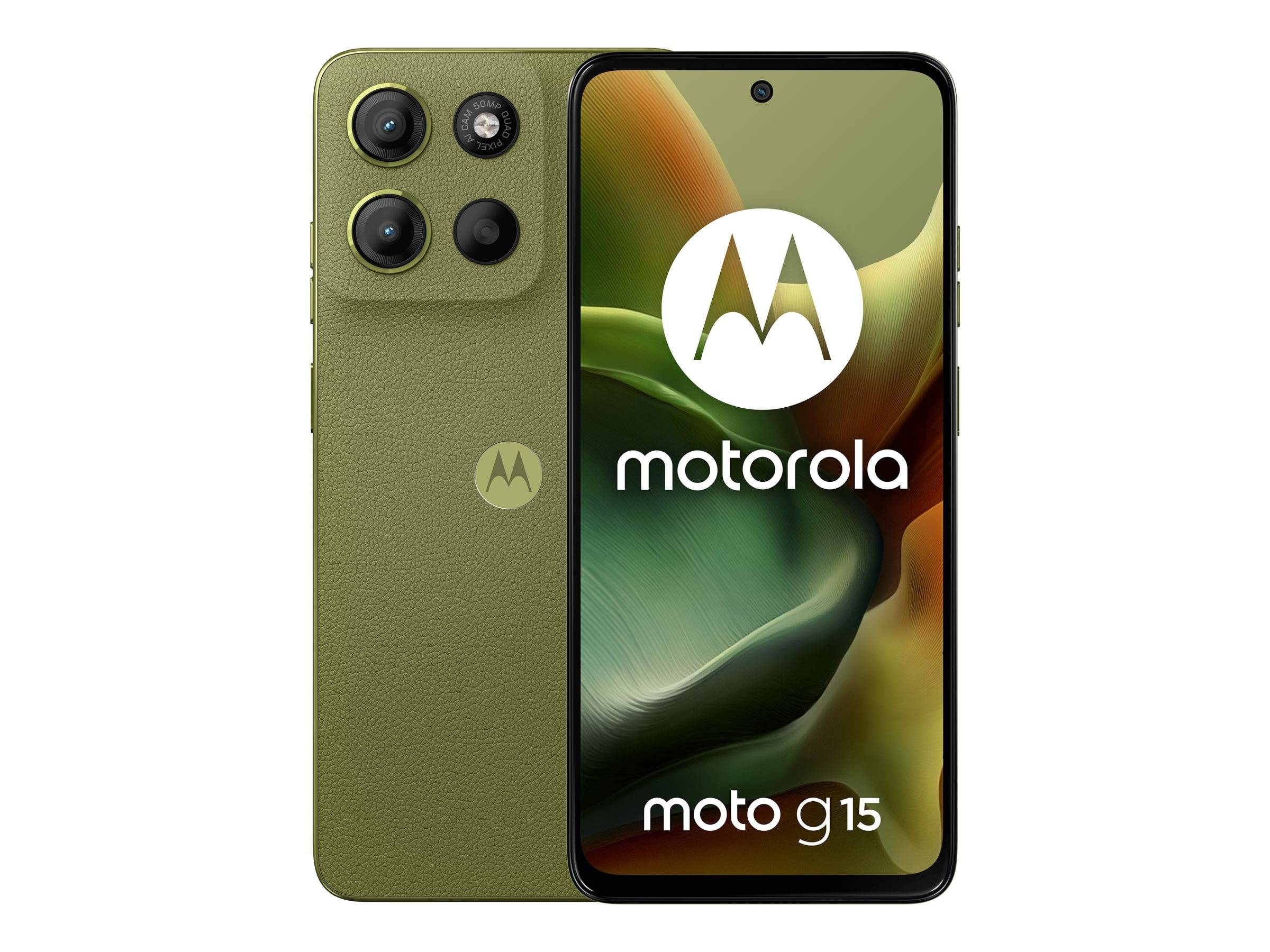 Motorola Moto G15 - 4G Smartphone - Dual-SIM - RAM 4 GB / Interner Speicher 128 GB - microSD slot - LCD-Anzeige - 6.72""