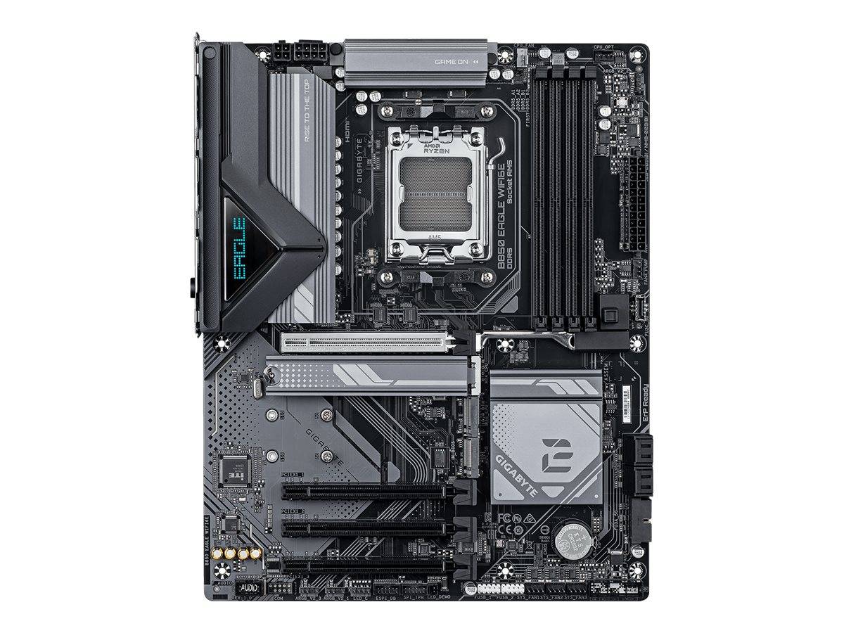 Gigabyte B850 EAGLE WIFI6E - Motherboard - ATX - Socket AM5 - AMD B850 Chipsatz - USB-C 3.2 Gen 1, USB 3.2 Gen 2, USB 3.2 Gen 1 - Wi-Fi 6E