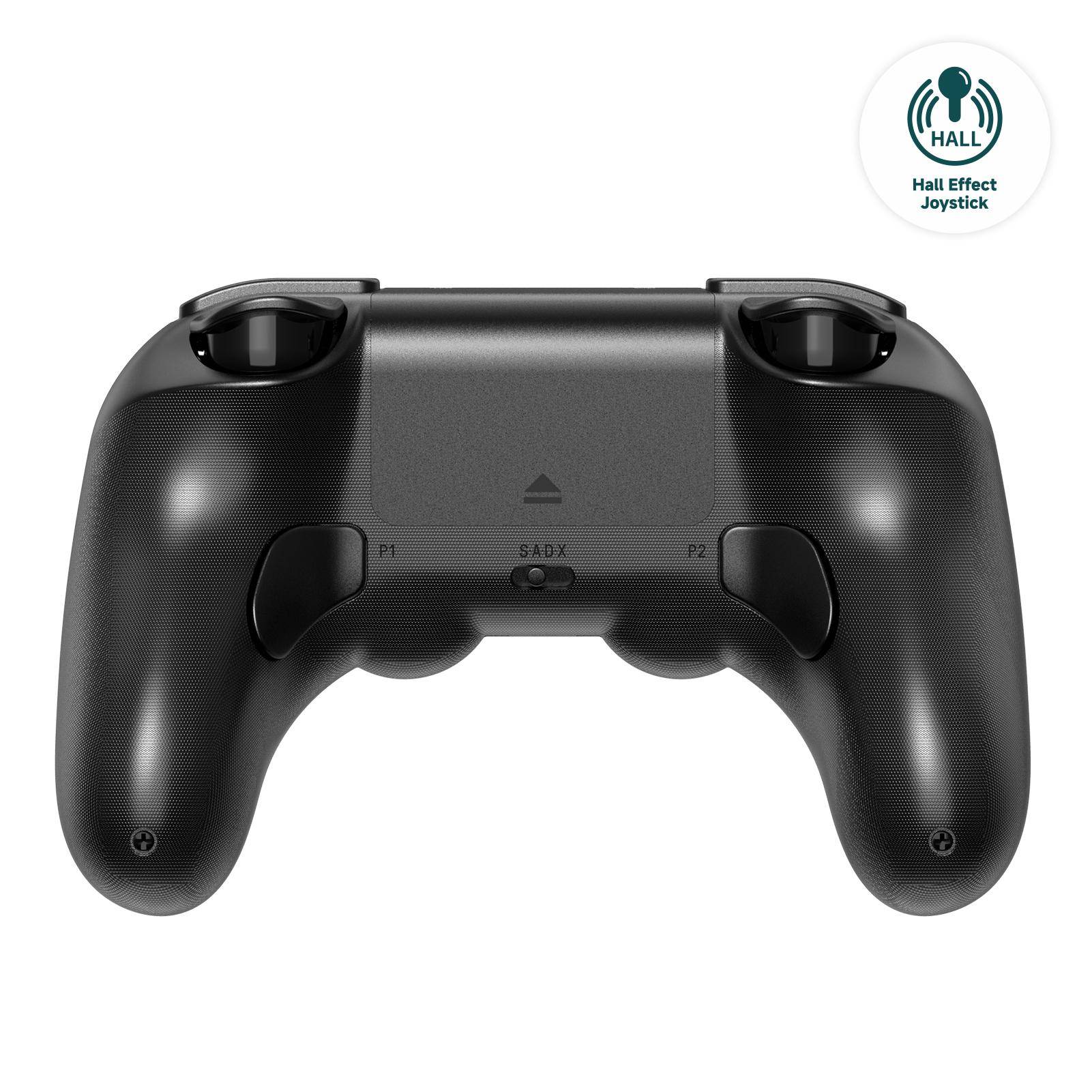 8BitDo PRO 2 Gamepad Hall-Effekt Technologie, Bluetooth USB-C, programmierbar, 1000 mAh, Schwarz