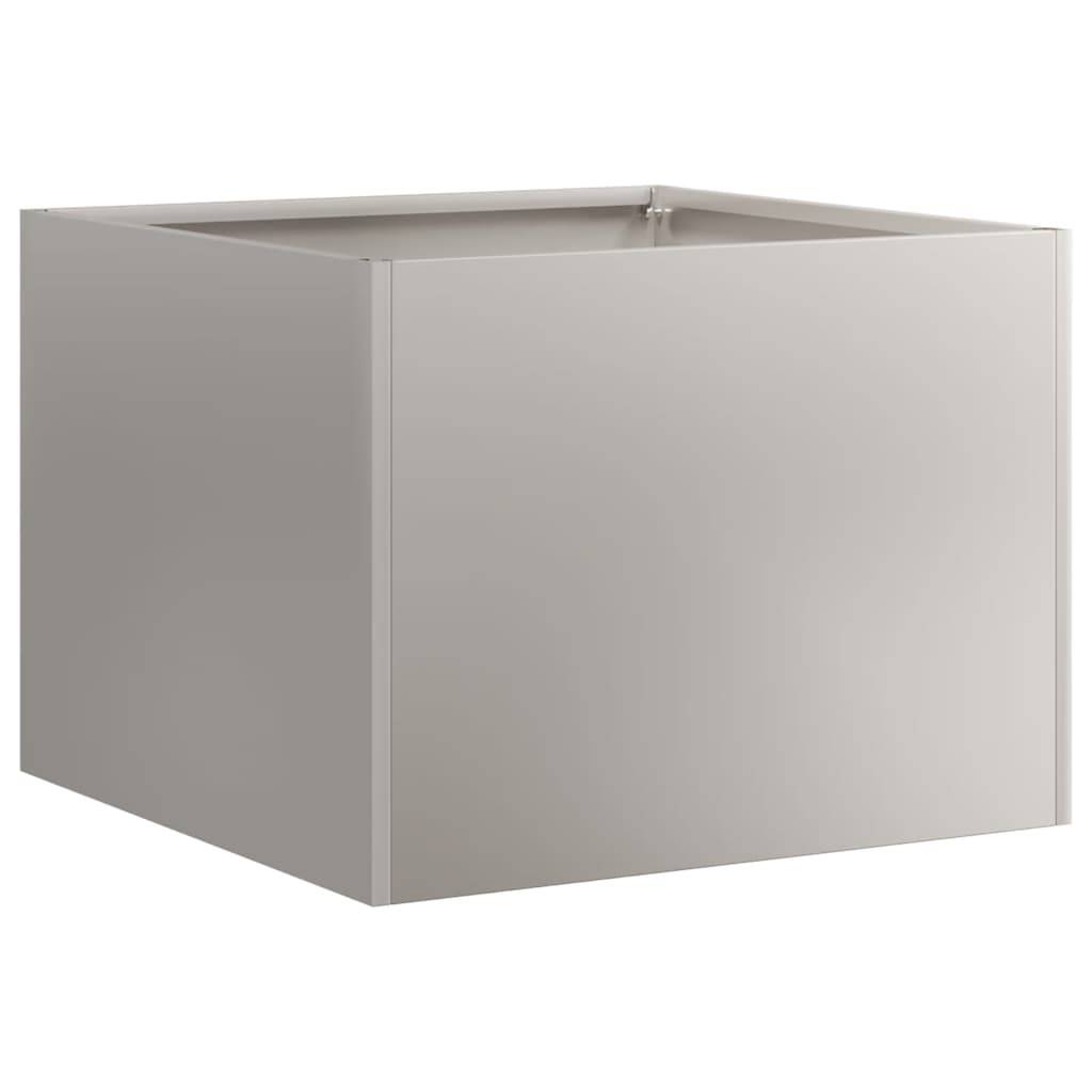 vidaXL Pflanzkübel Rostig 40x40x30 cm Wetterfester Stahl
