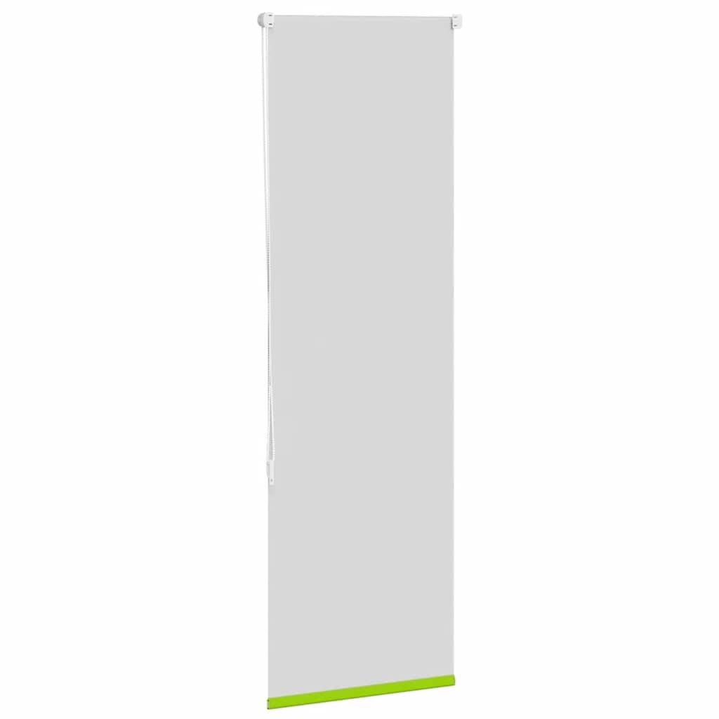 vidaXL Verdunkelungsrollo Grün 40x175 cm Stoffbreite 35,7 cm Polyester