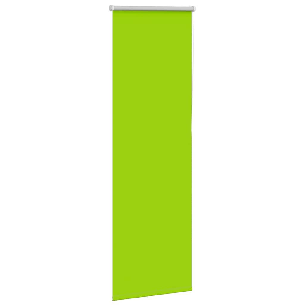 vidaXL Verdunkelungsrollo Grün 55x130 cm Stoffbreite 50,7 cm Polyester