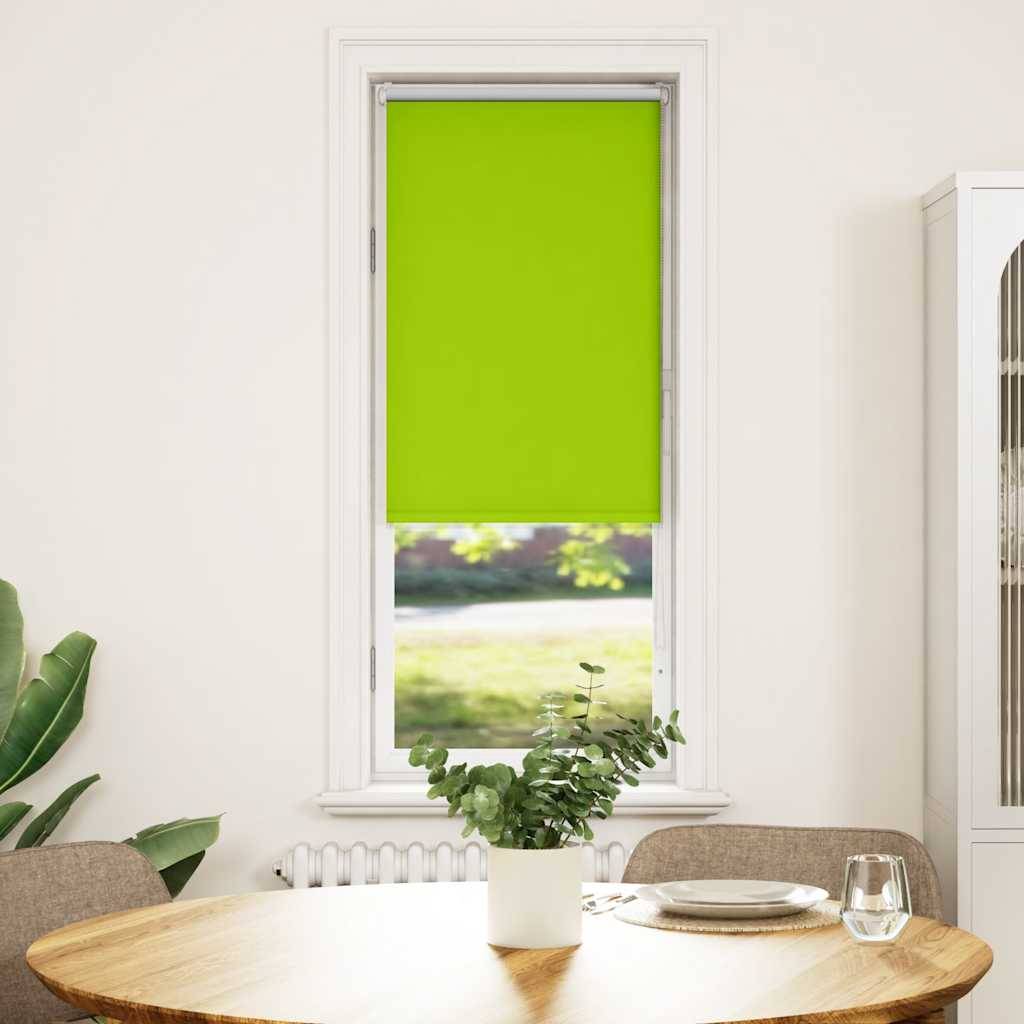 vidaXL Verdunkelungsrollo Grün 50x150 cm Stoffbreite 45,7 cm Polyester