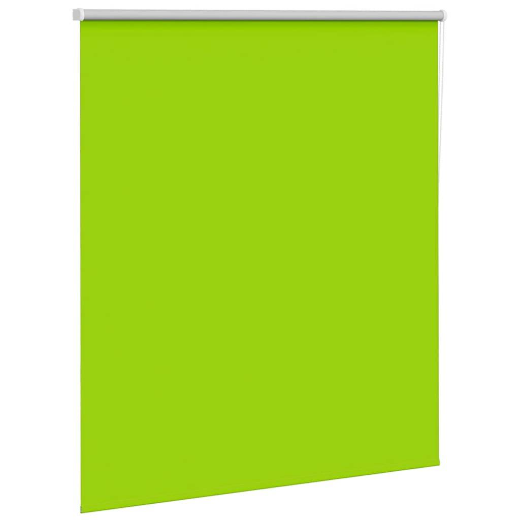 vidaXL Verdunkelungsrollo Grün 140x150cm Stoffbreite 136,6cm Polyester