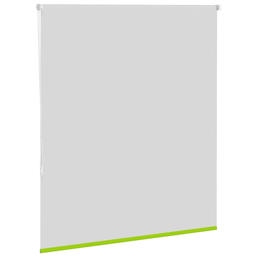 vidaXL Verdunkelungsrollo Grün 125x130cm Stoffbreite 121,6cm Polyester