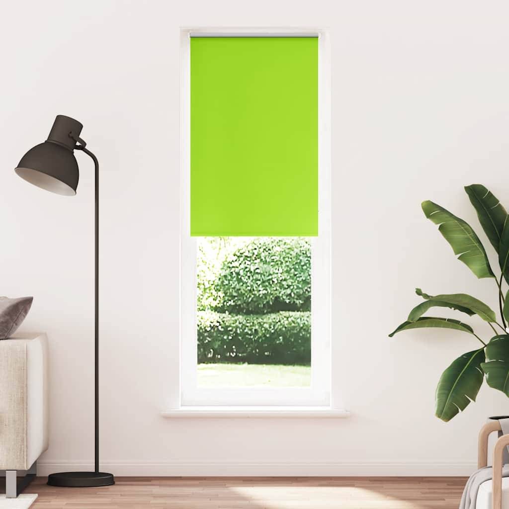 vidaXL Verdunkelungsrollo Grün 85x230 cm Stoffbreite 80,7 cm Polyester