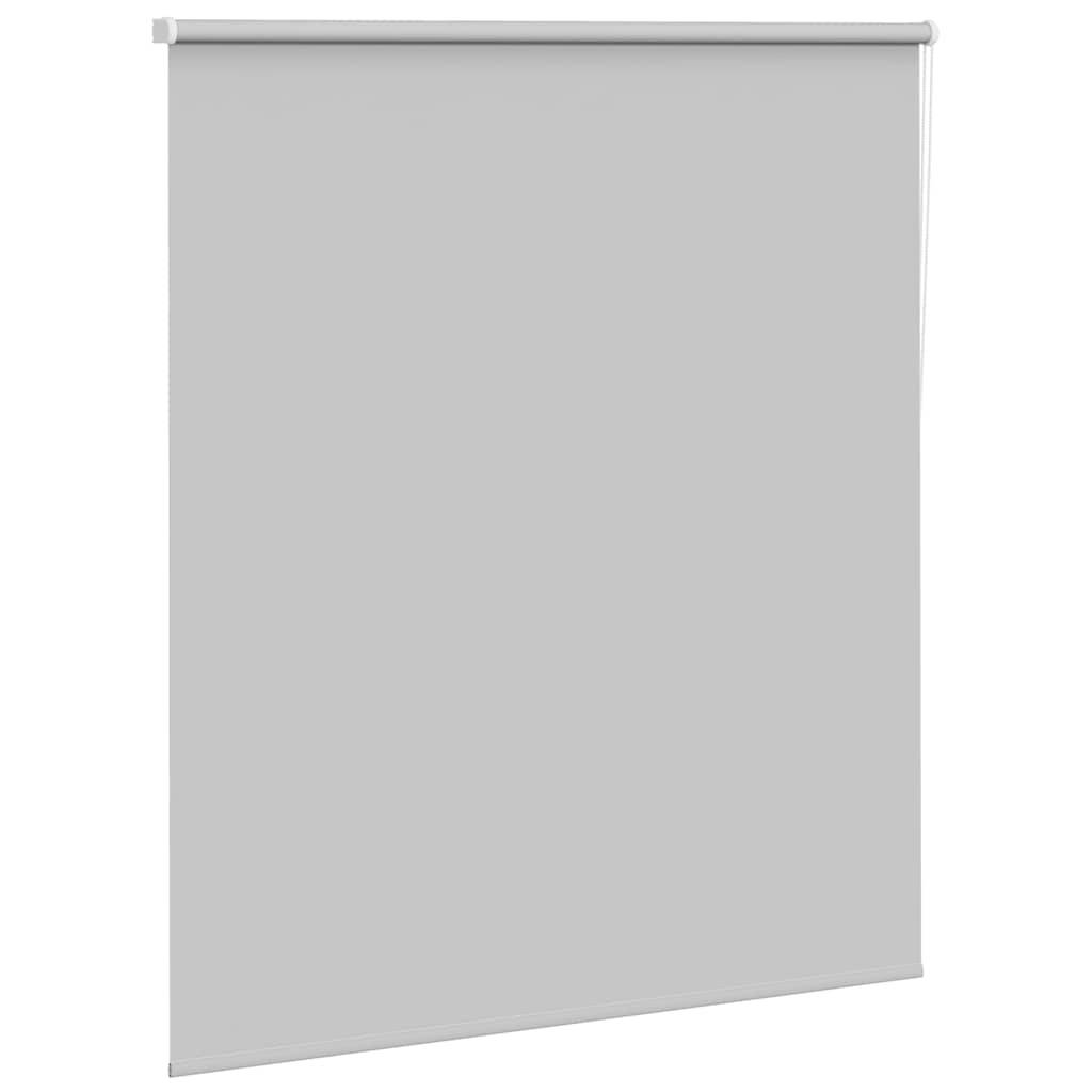 vidaXL Verdunkelungsrollo Hellgrau 135x130cm Stoffbreite 131,6cm