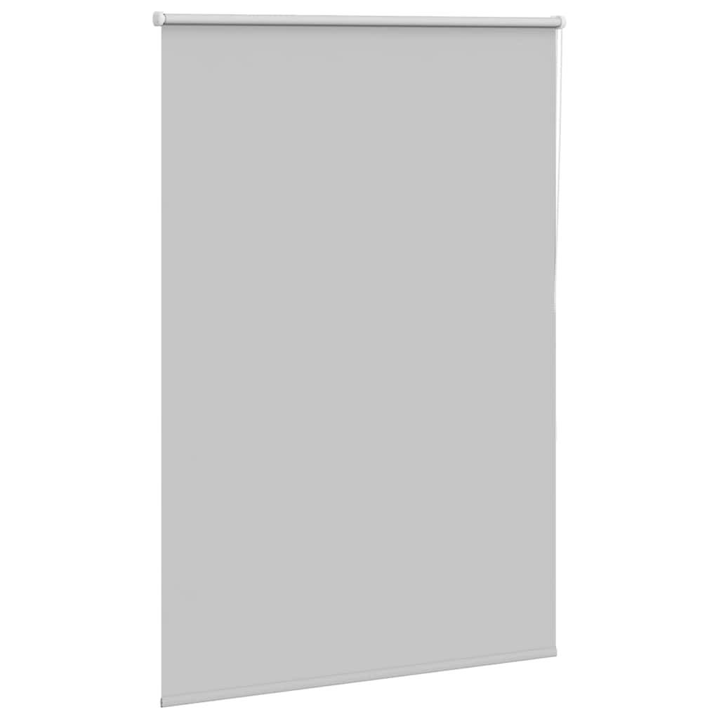 vidaXL Verdunkelungsrollo Hellgrau 115x150cm Stoffbreite 110,7cm