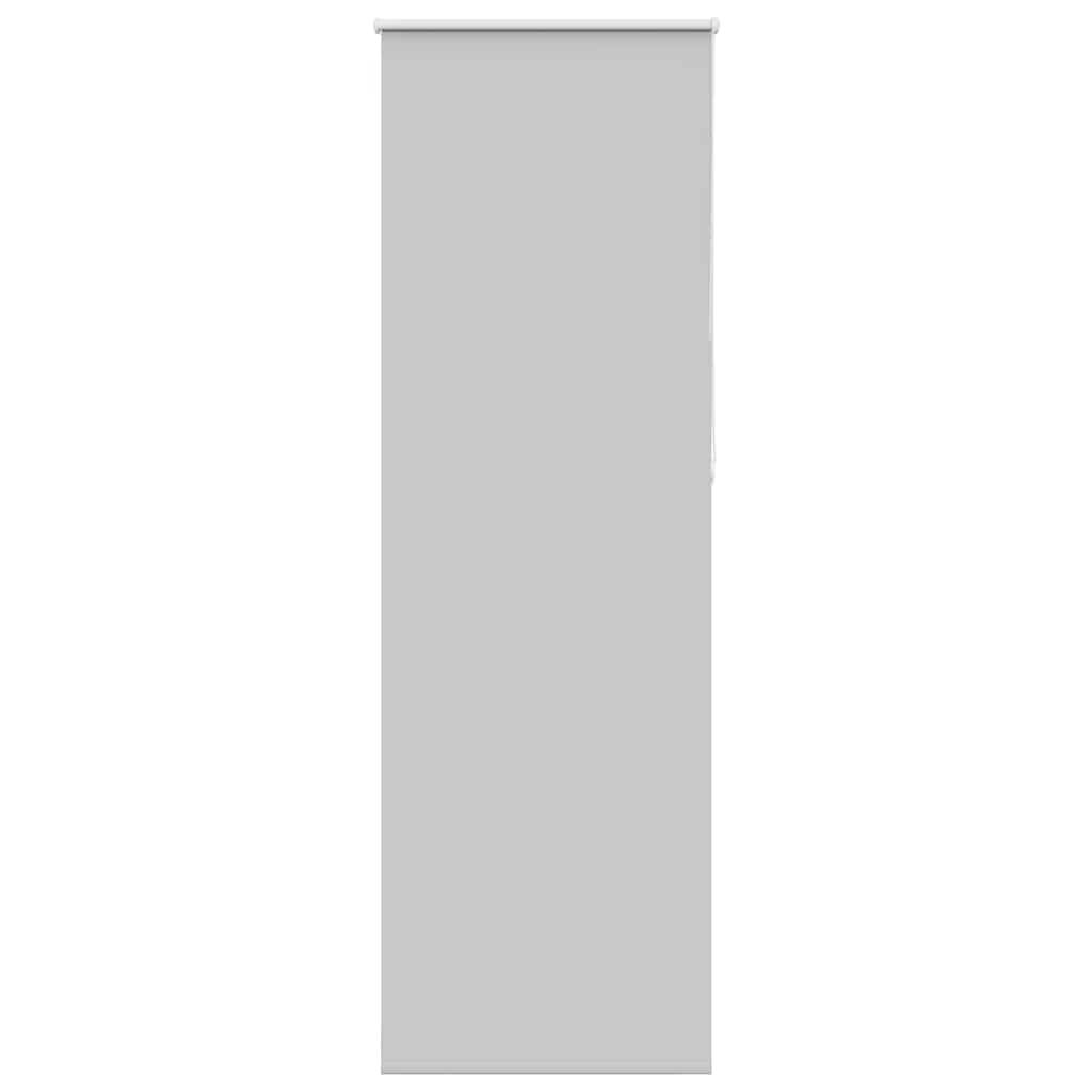 vidaXL Verdunkelungsrollo Hellgrau 75x210 cm Stoffbreite 70,7 cm