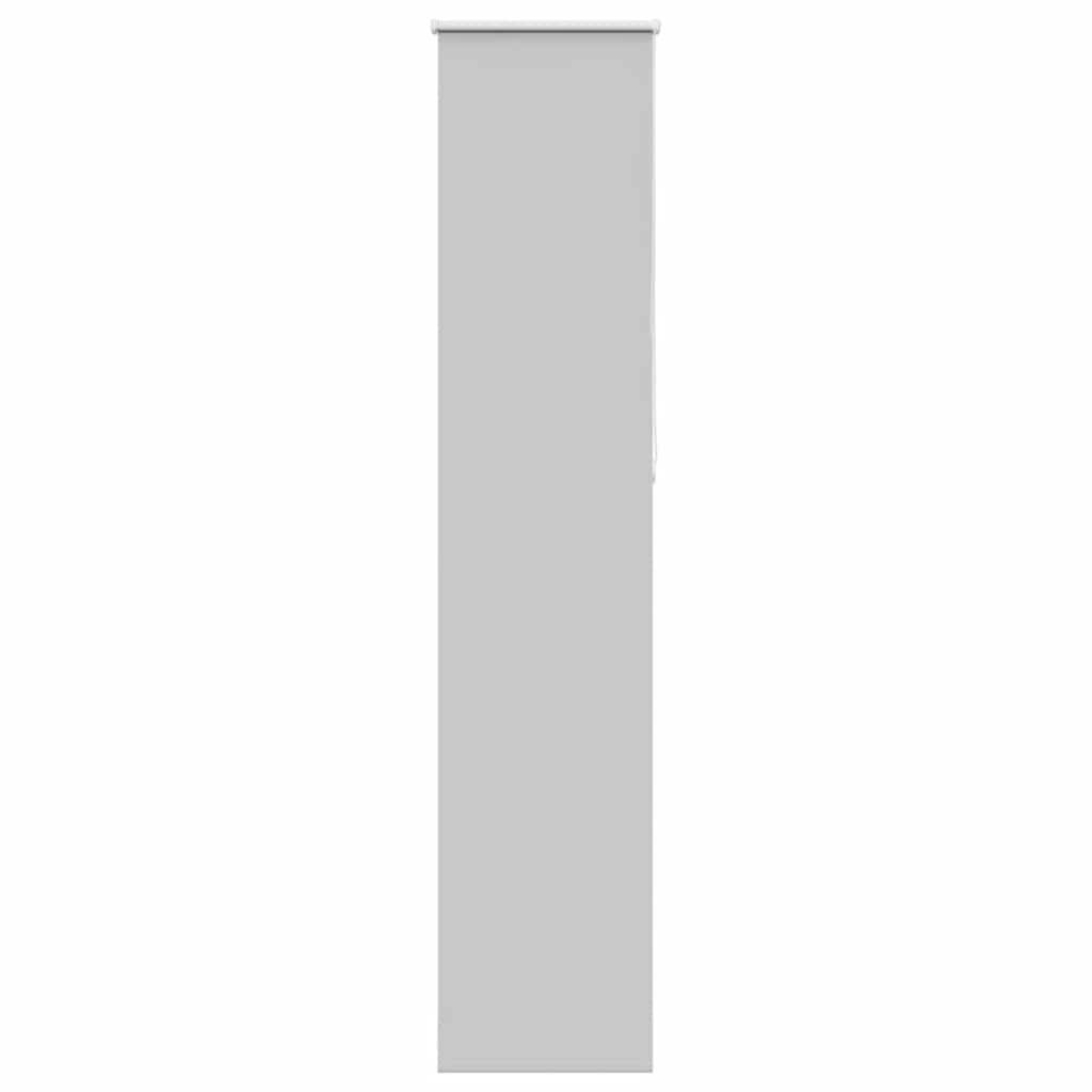 vidaXL Verdunkelungsrollo Hellgrau 40x230 cm Stoffbreite 35,7 cm
