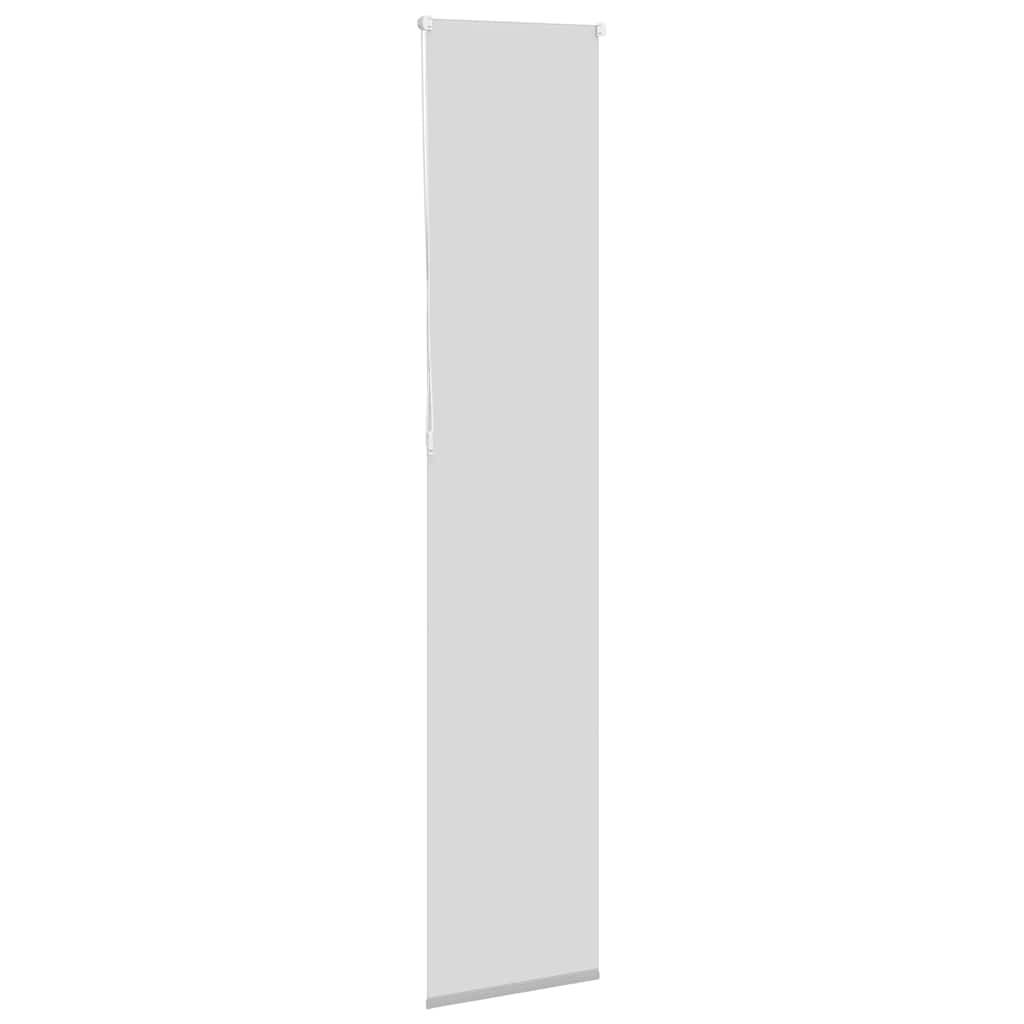 vidaXL Verdunkelungsrollo Hellgrau 45x230 cm Stoffbreite 40,7 cm