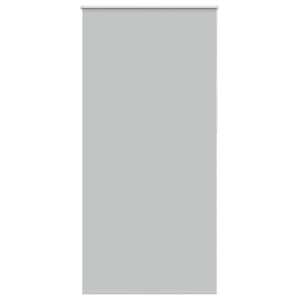 vidaXL Verdunkelungsrollo Hellgrau 90x210 cm Stoffbreite 85,7 cm