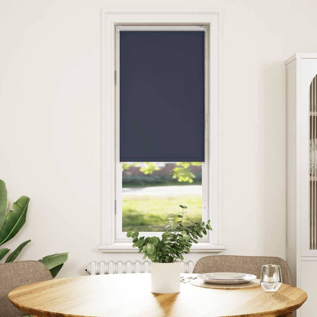 vidaXL Verdunkelungsrollo Marineblau 60x175cm Stoffbreite 55,7 cm