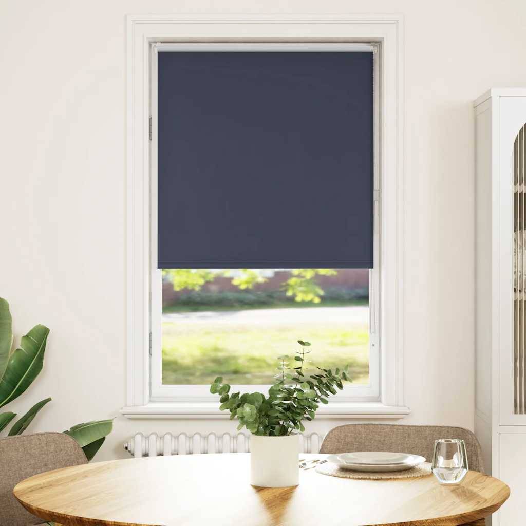 vidaXL Verdunkelungsrollo Marineblau 75x175cm Stoffbreite 70,7 cm
