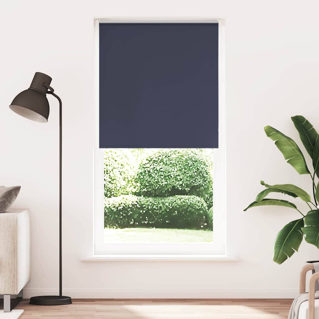 vidaXL Verdunkelungsrollo Marineblau 100x230cm Stoffbreite 95,7cm